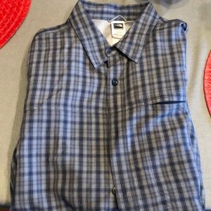 North face men’s button down shirt